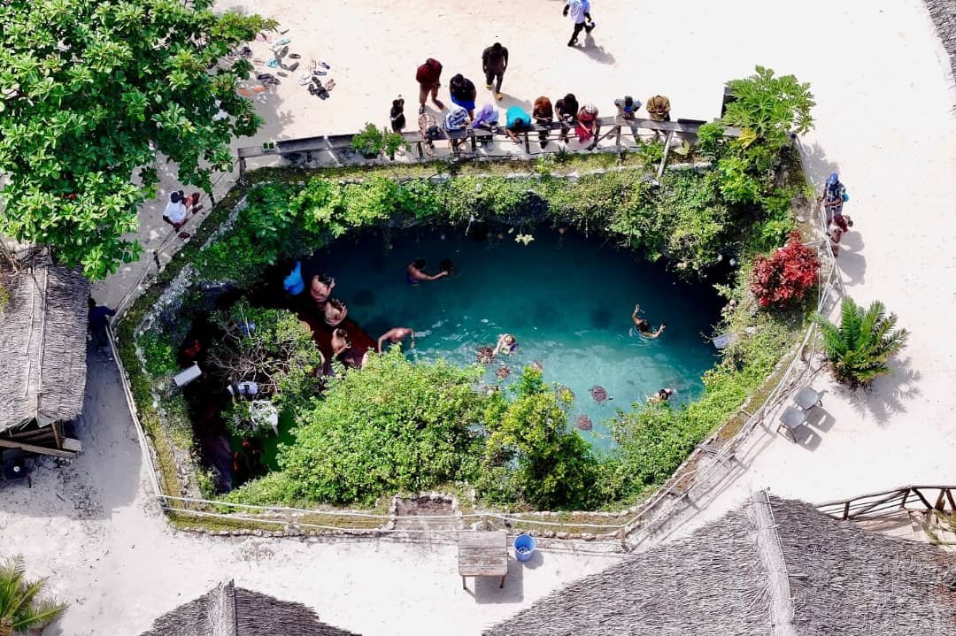 Drone View of Zanzibar - Salaam Cave Tours